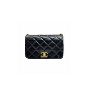 Chanel 22A Black On and On Chain Flap Shoulder Bag - Jiaxyk